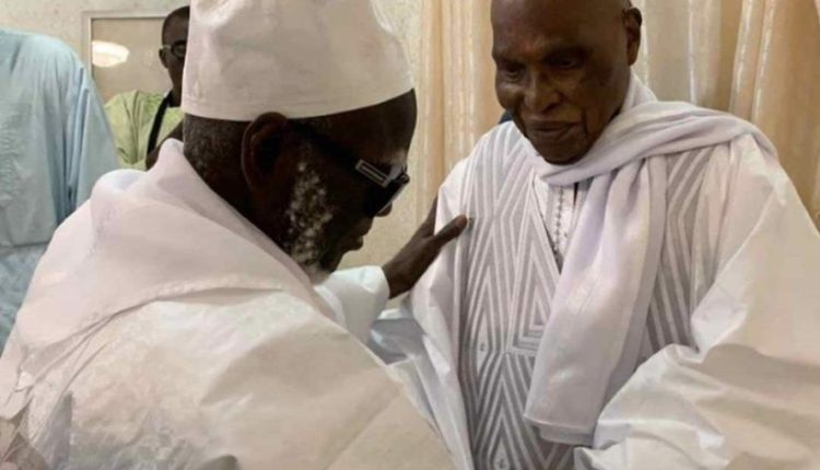 AbdoulayeWade khalife des mourides serigne mountakha mback 822x718
